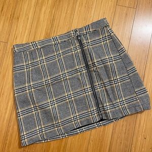Plaid Abercrombie & Fitch mini skirt